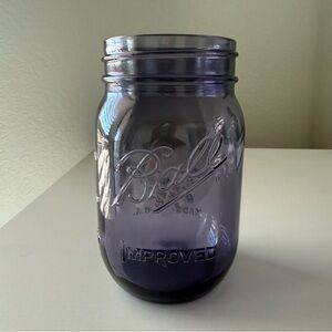 (1) One Ball Purple 12 Oz Canning Jar 1913-1915 100 Years American Heritage